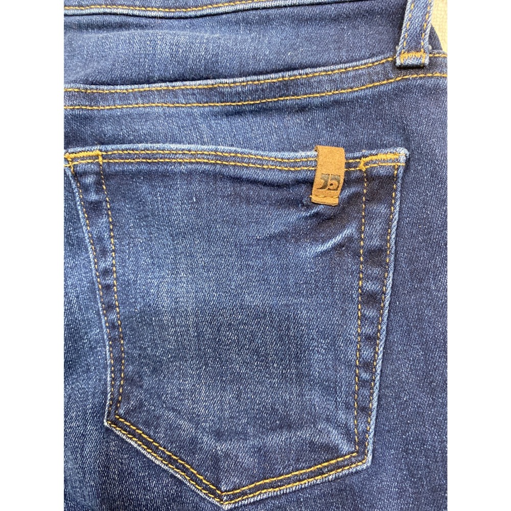 Joes Jeans Womens High Rise Flare Raw‎ Hem Dark Wash Stretch Denim Blue Size 25 - Picture 13 of 13